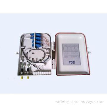 Outdoor fiber distribution box for FTTH solutions , Splitte